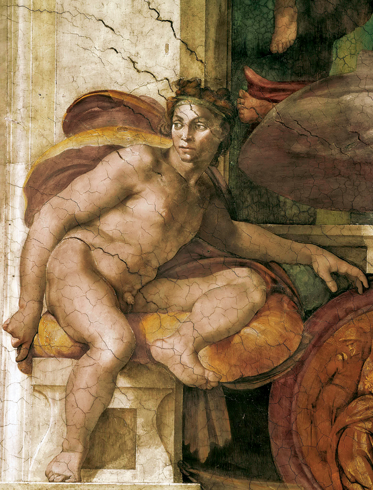  米开朗基罗·博那罗蒂 Michelangelo di Lodovico Buonarroti Simoni——裸体巨人 (2)